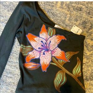 Daydreamer sold by free people off the shoulder crop top xl